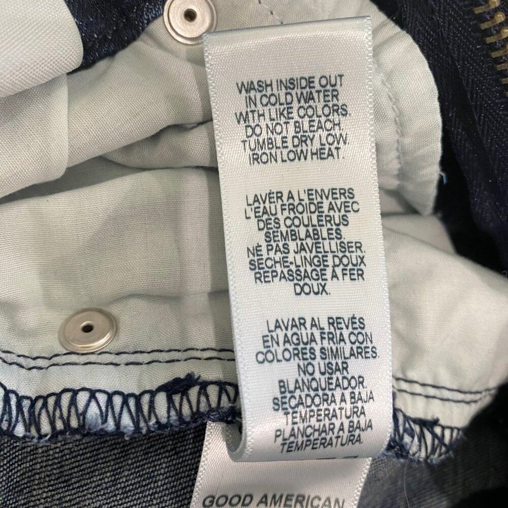 Good American High Rise Jeans - Dark Blue - Picture 13 of 14